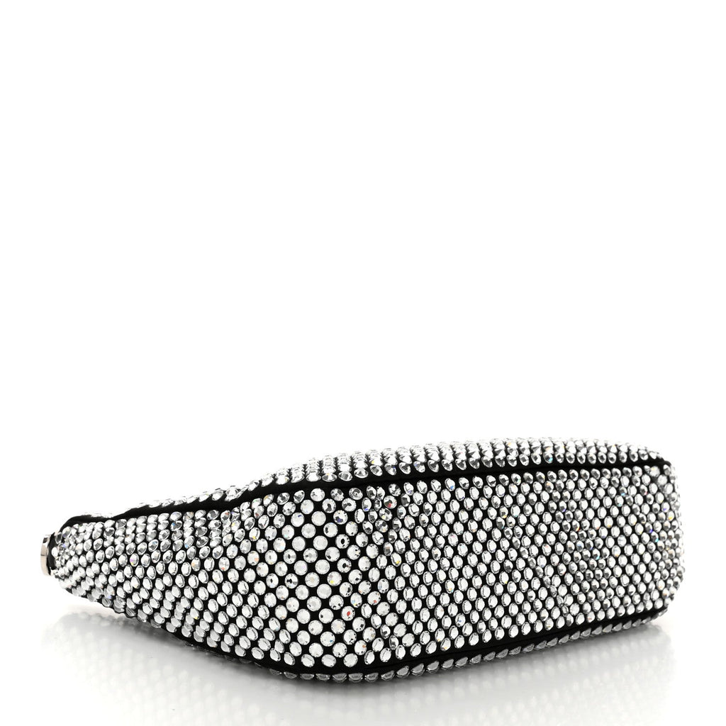 Satin Crystal Re-Edition 2005 Shoulder Bag Cristal