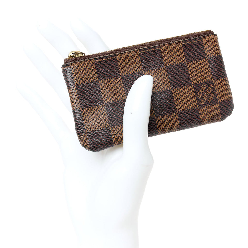 Damier Ebene Key Pouch