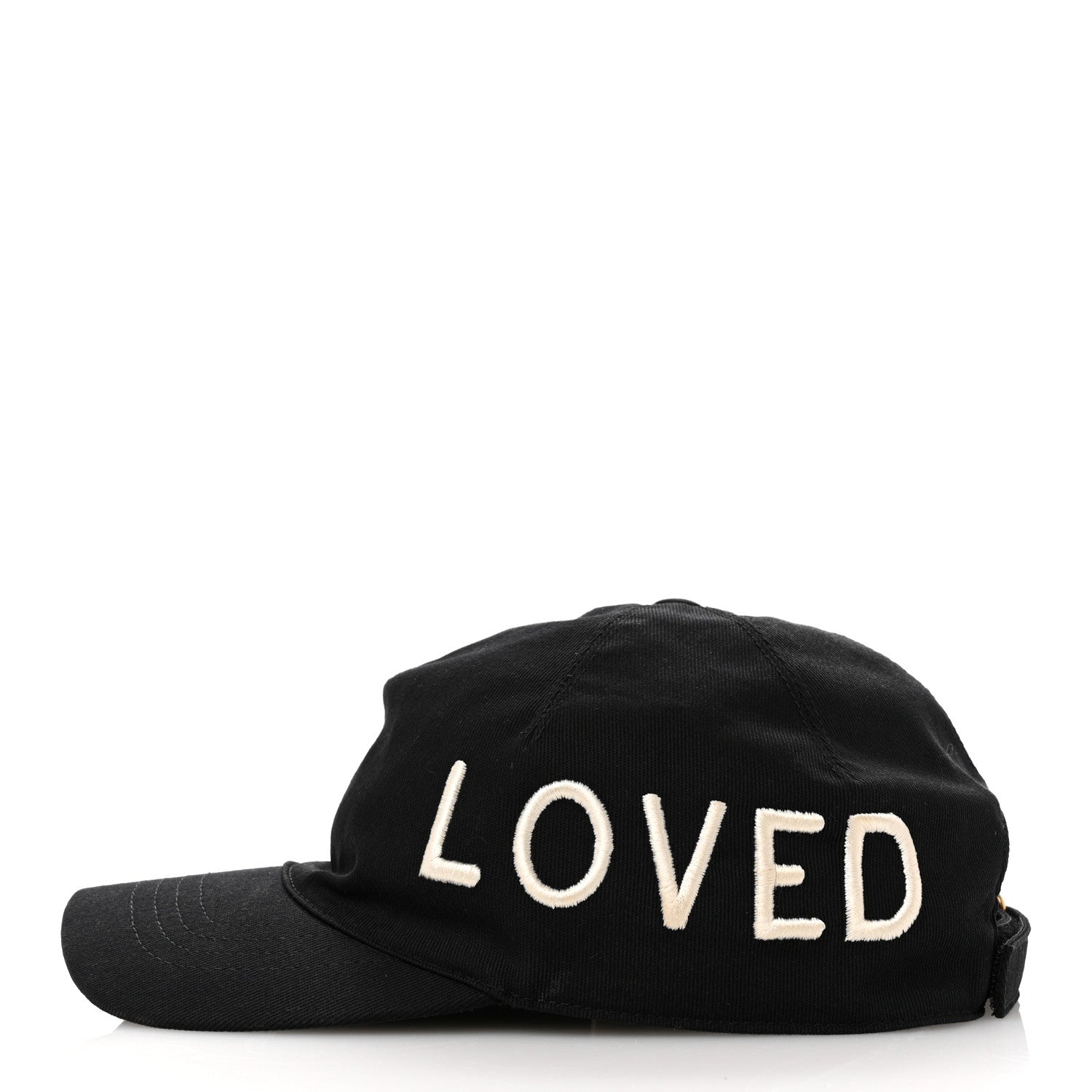 Cotton Loved Gucci Baseball Hat M Black