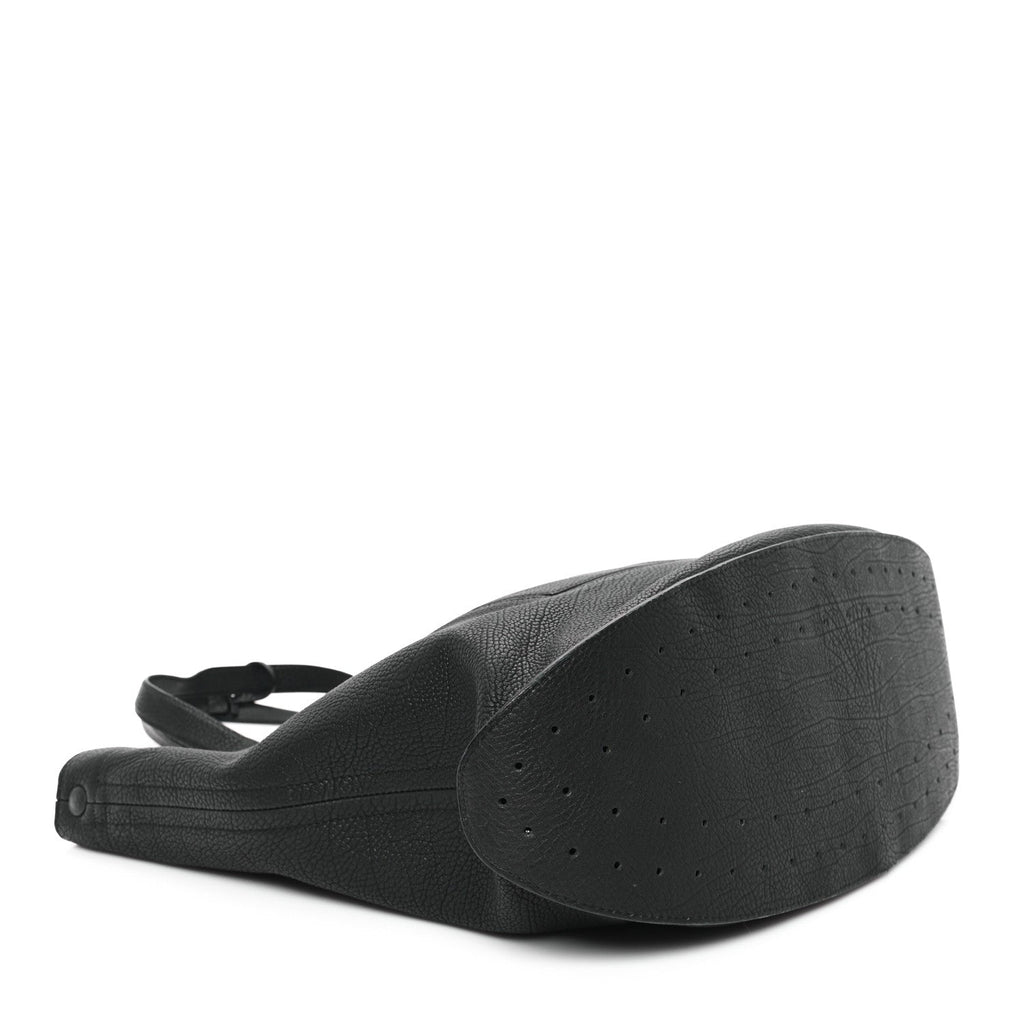 Grained Calfskin Le Pin Tote Black