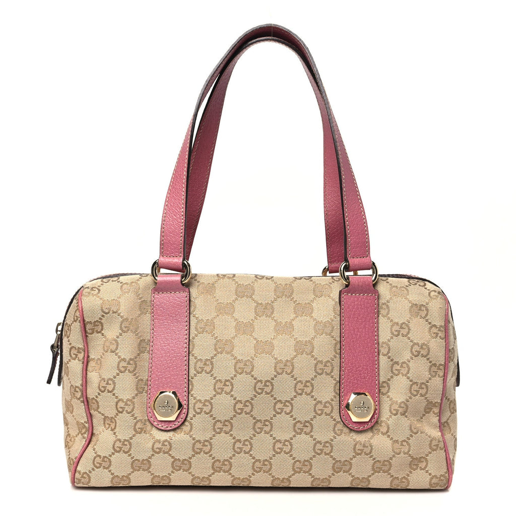 Monogram Small Charmy Boston Pink
