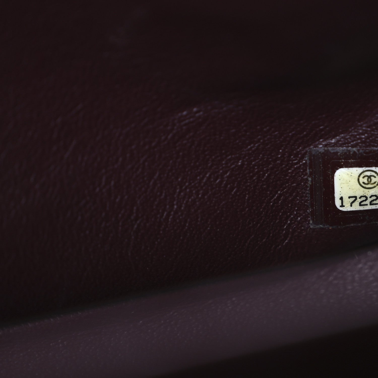 Lambskin Quilted Jumbo Double Flap Black
