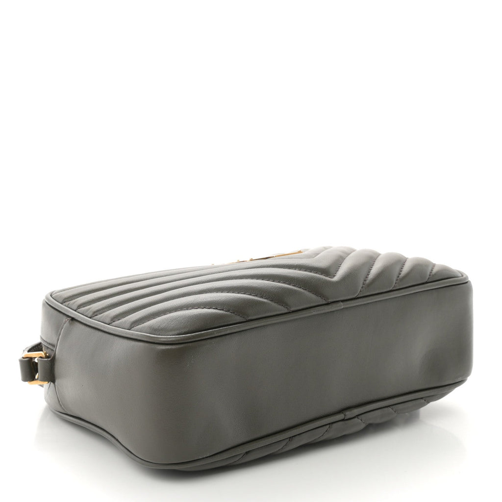 Calfskin Matelasse Monogram Lou Camera Bag Sea Pebble