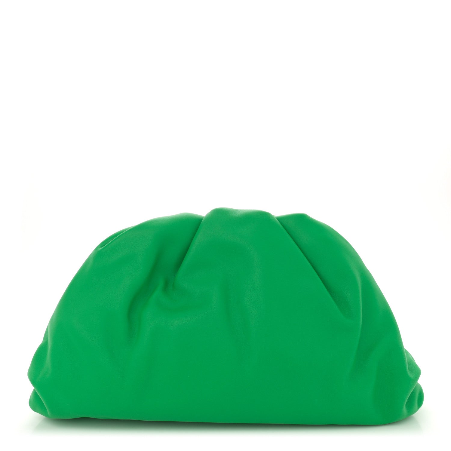 Smooth Butter Calf The Pouch Oversized Clutch Parakeet