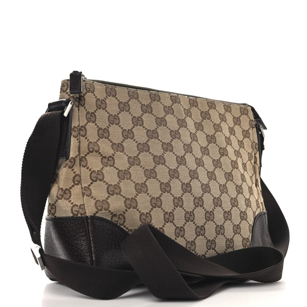 Monogram Joy Messenger Bag Dark Brown