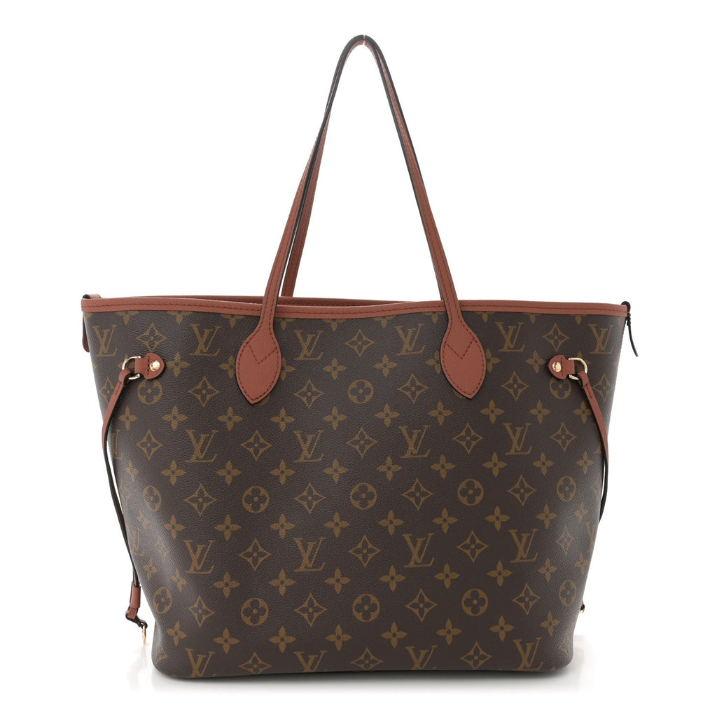 Monogram Calfskin Neo Neverfull Inside Out MM Tan