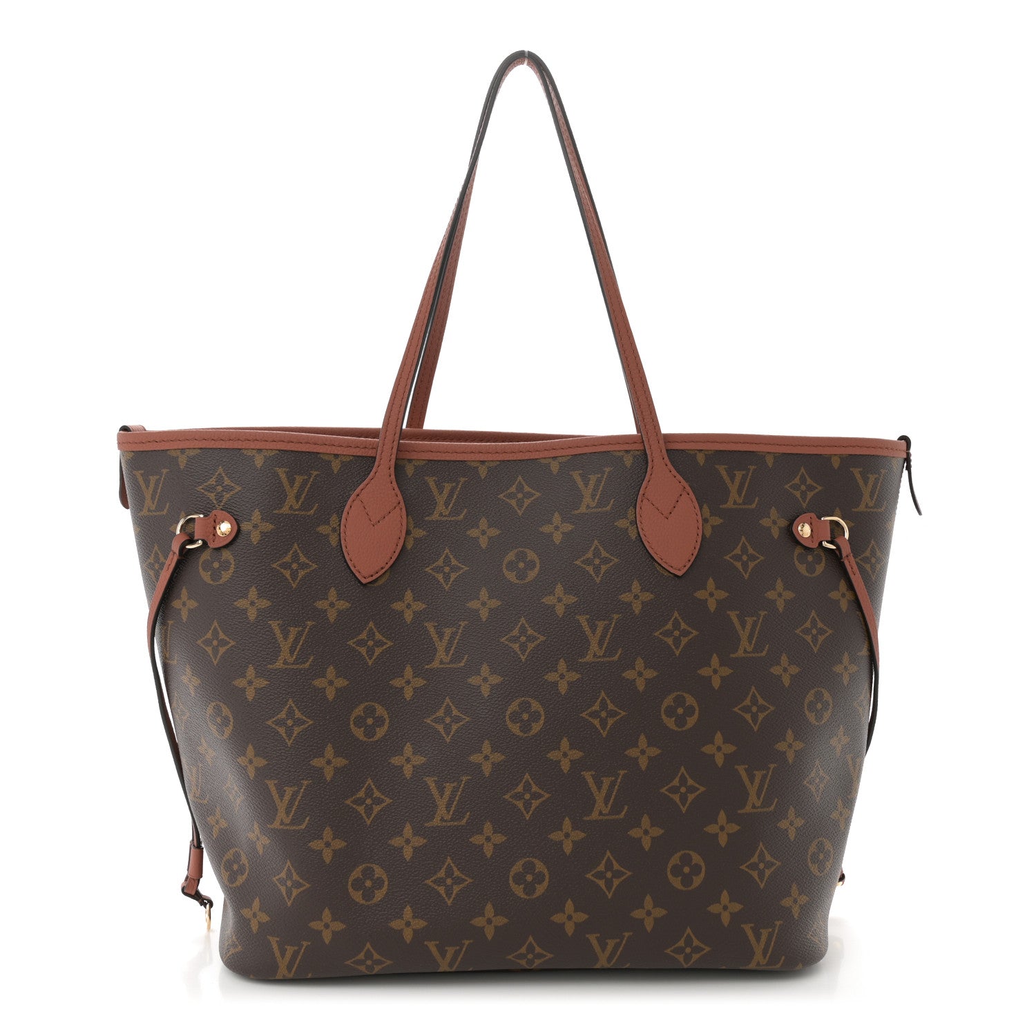 Monogram Calfskin Neo Neverfull Inside Out MM Tan