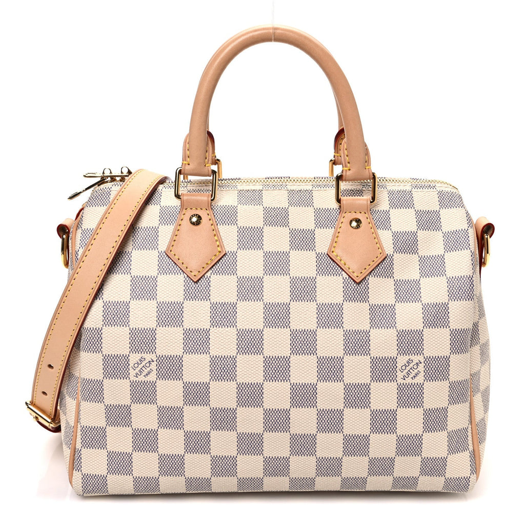 Damier Azur Speedy Bandouliere 25