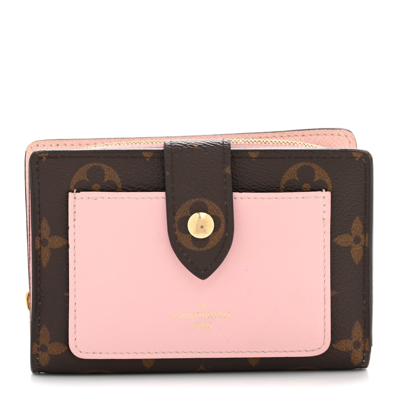 Monogram Juliette Wallet Rose Ballerine
