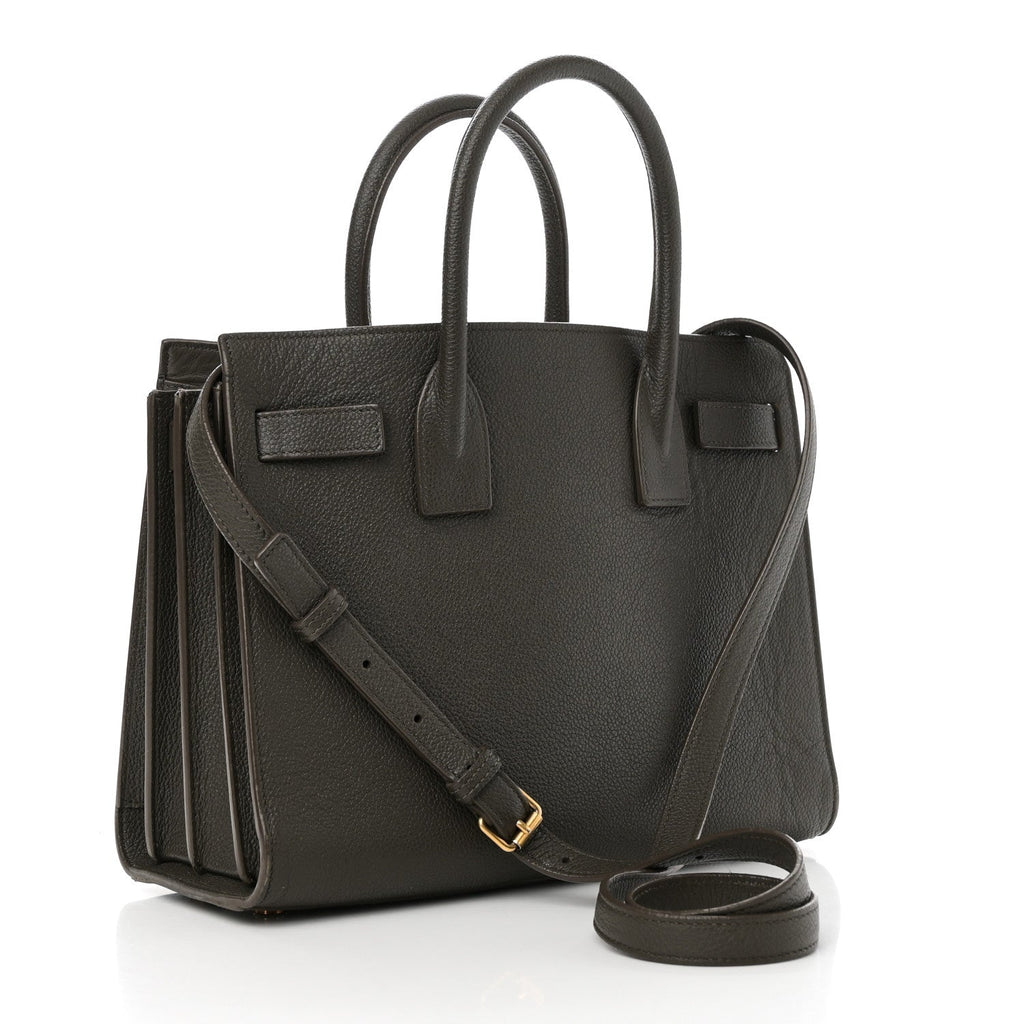 Calfskin Baby Sac De Jour Fog