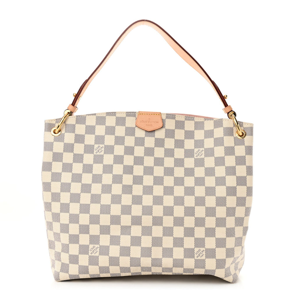 Damier Azur Graceful PM Rose Ballerine
