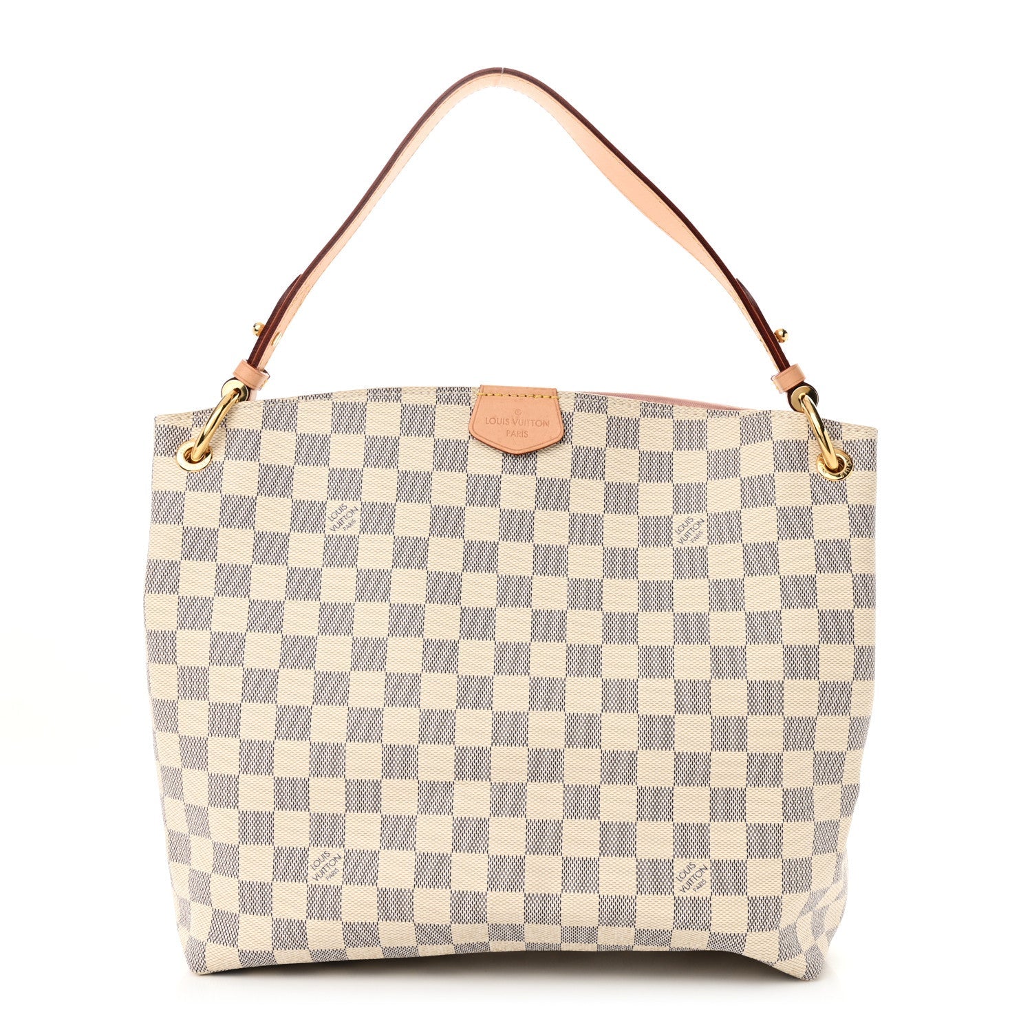 Damier Azur Graceful PM Rose Ballerine