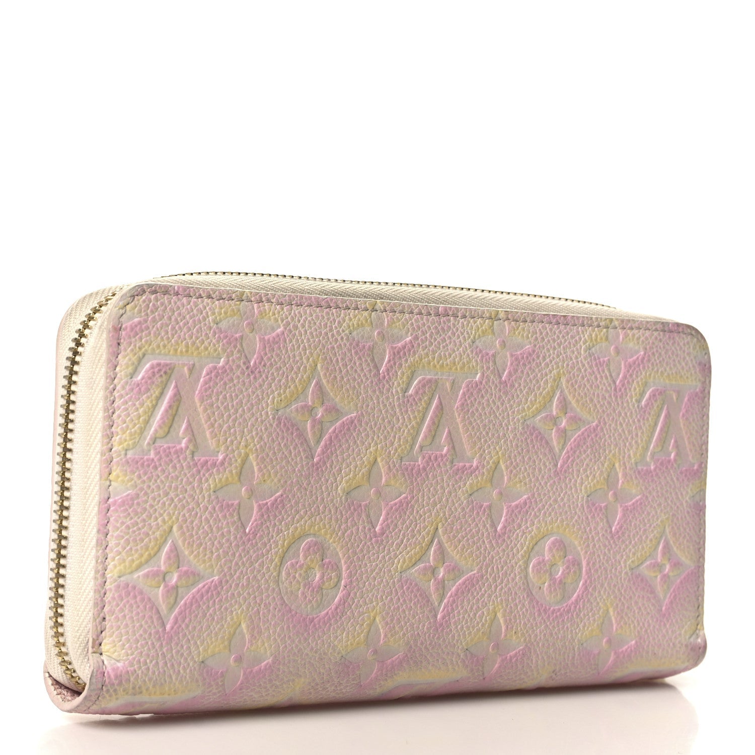 Empreinte Monogram Summer Stardust Zippy Wallet Pink