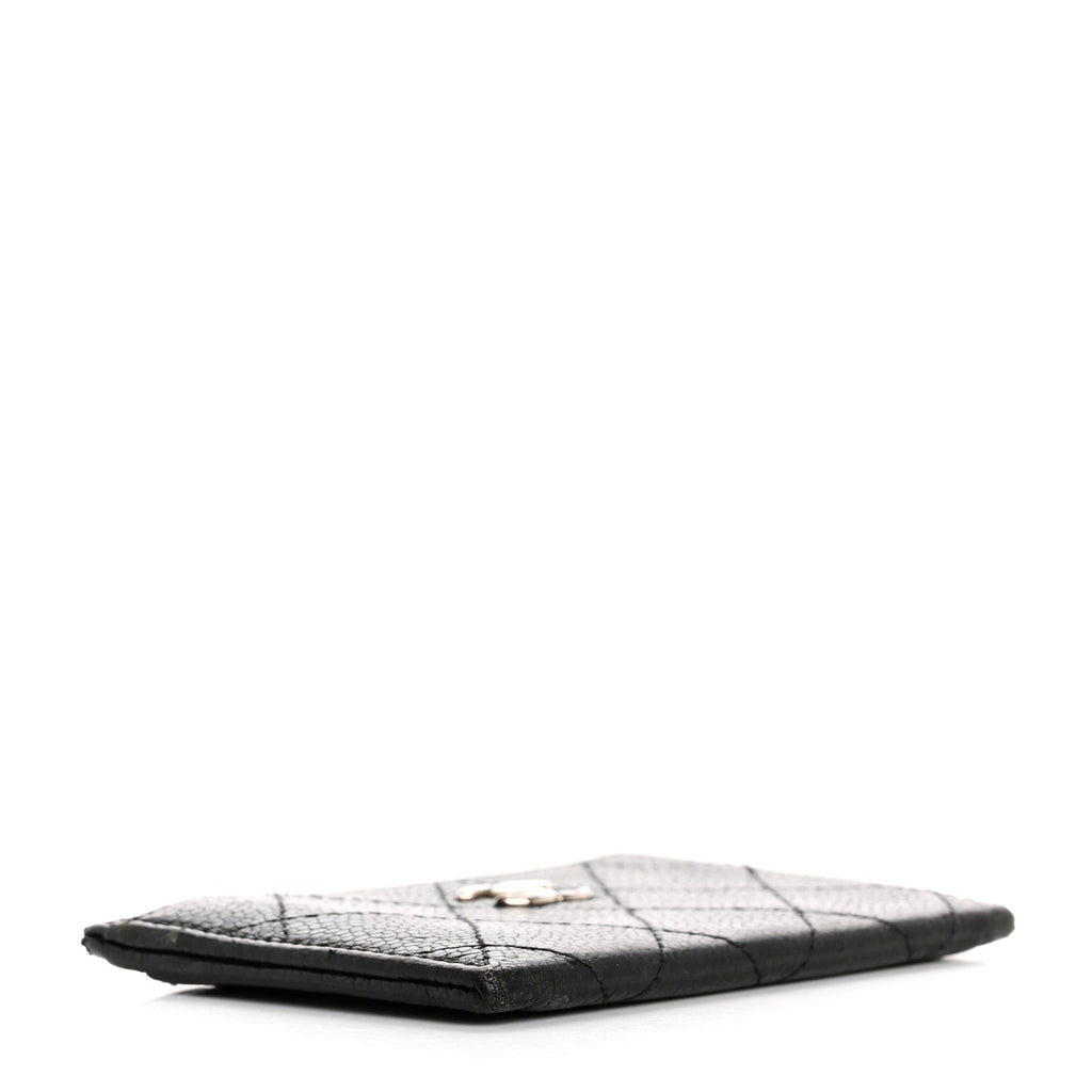 Caviar Quilted  Holder Black