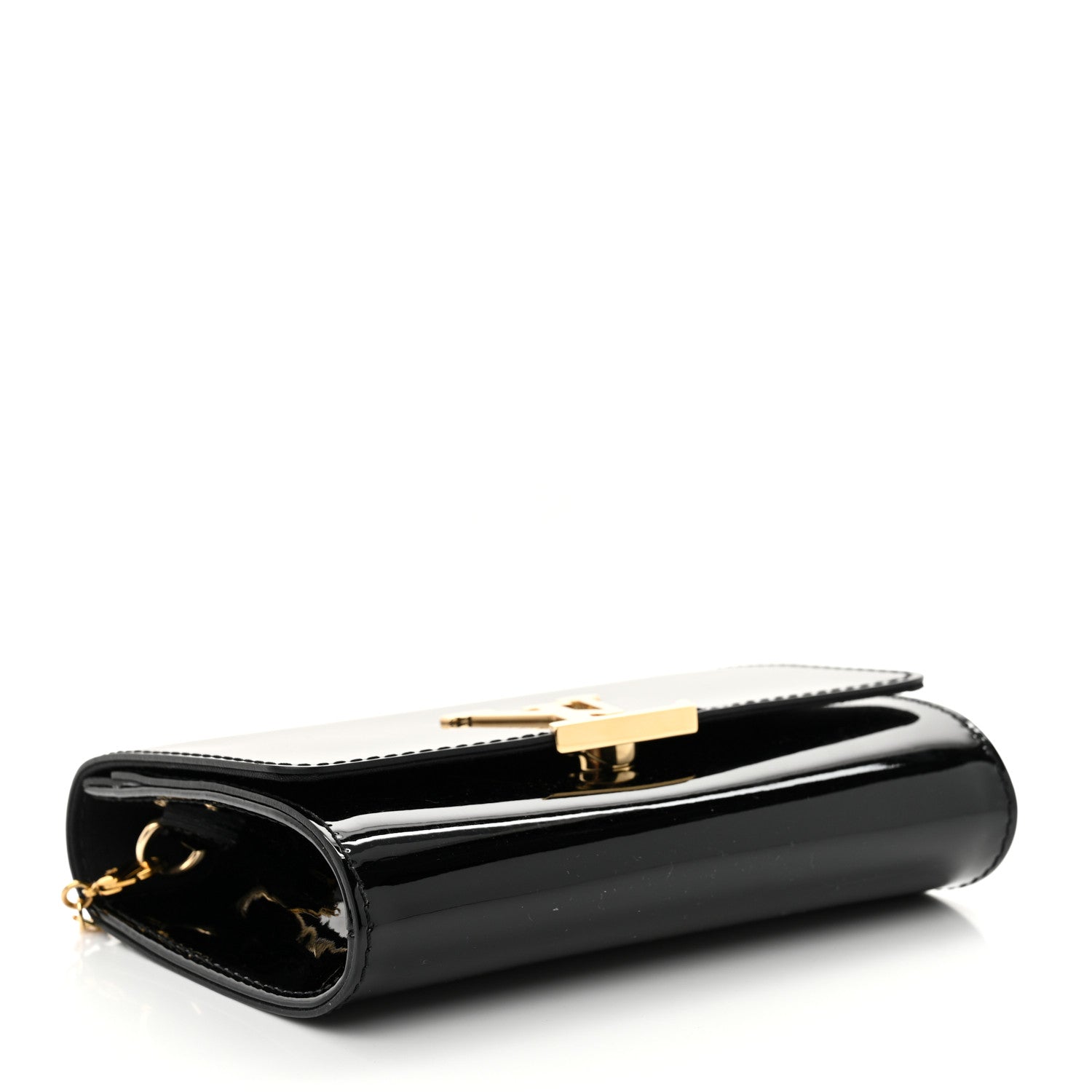 Patent Louise PM Chain Clutch Black