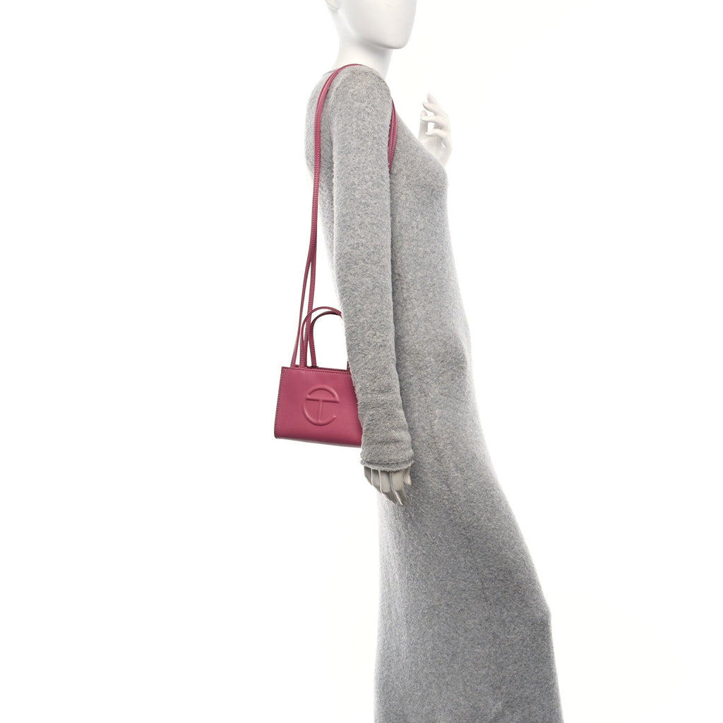 Vegan Leather Small Shopping Bag Corned Beef