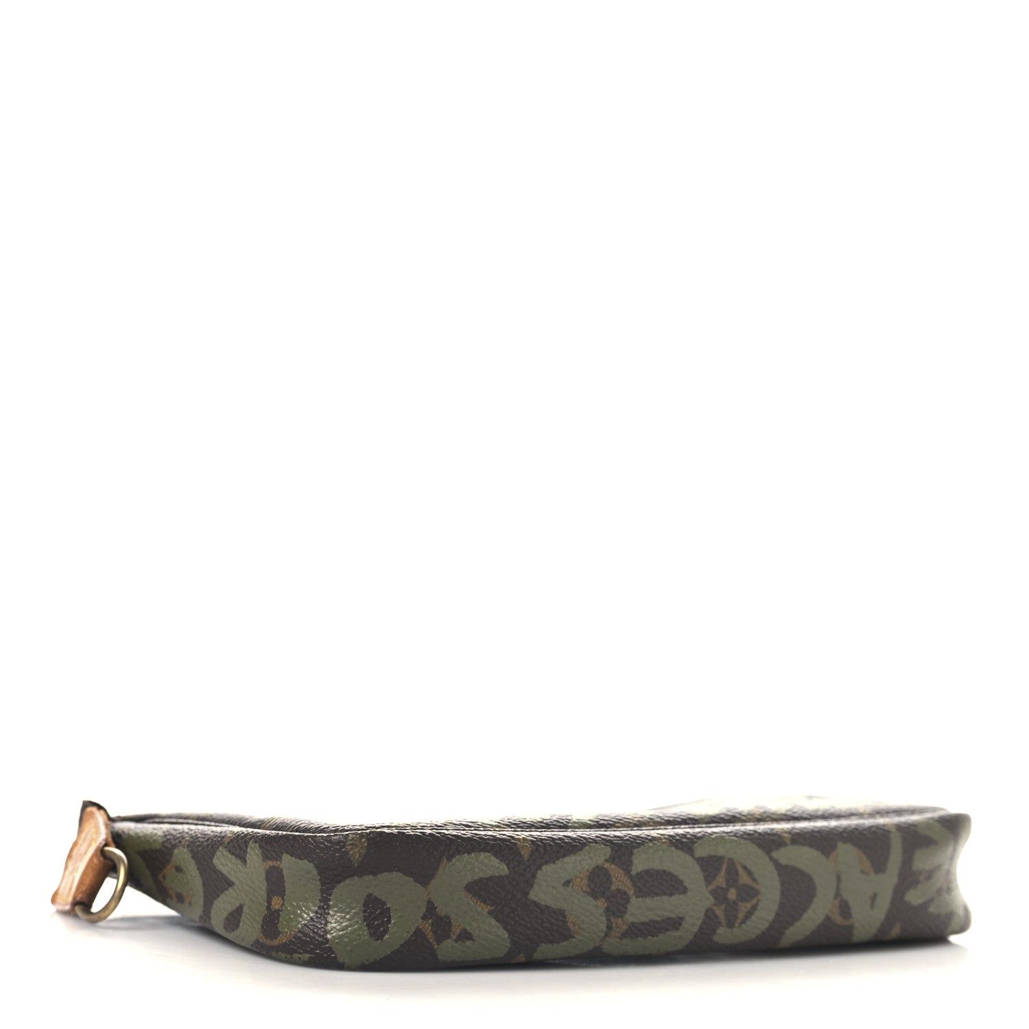 Monogram Graffiti Pochette Accessories Kaki