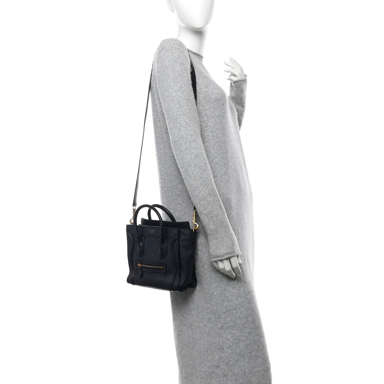 Smooth Calfskin Nano Luggage Ink