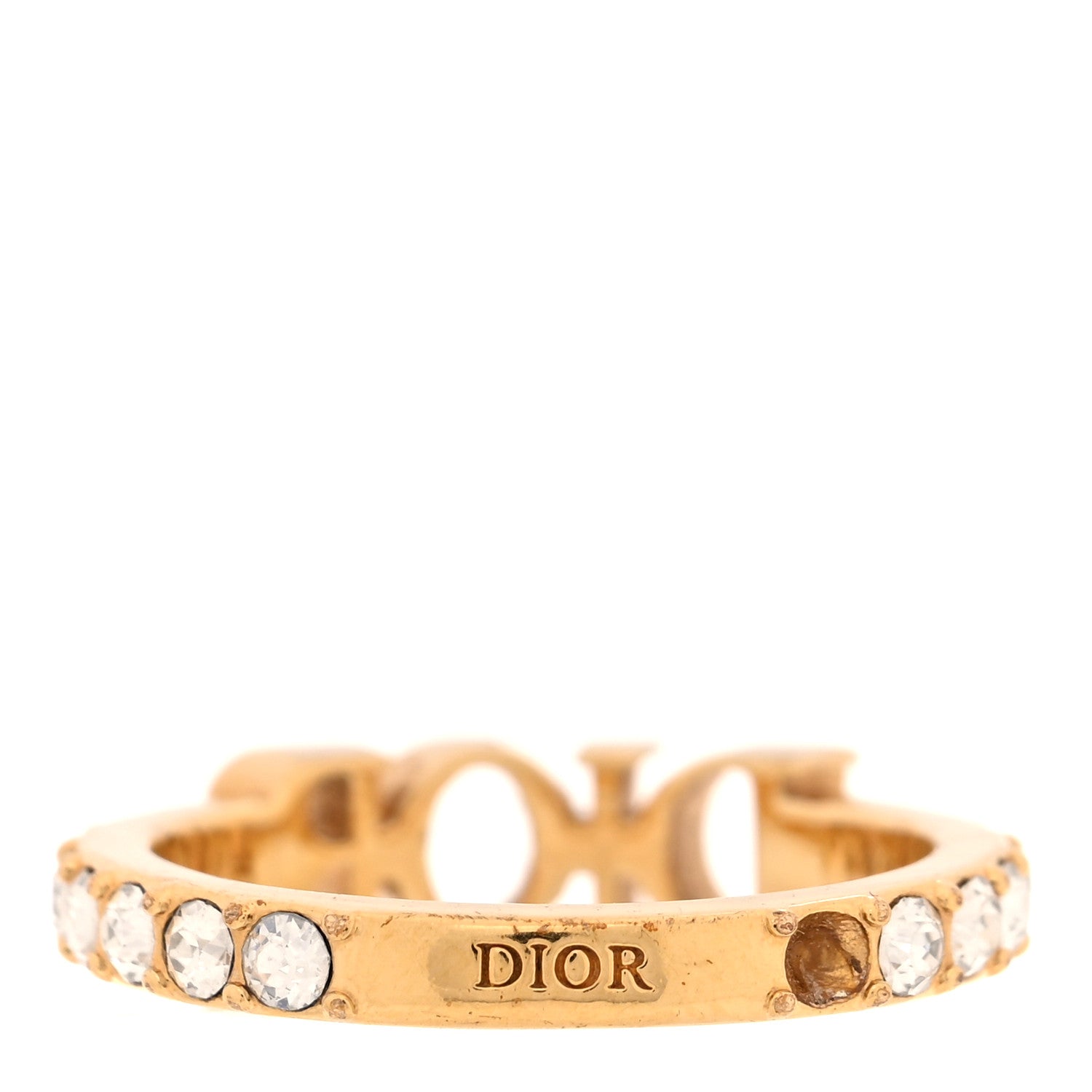 Metal Crystal DIO(R)EVOLUTION Ring S 50 5.5 Gold