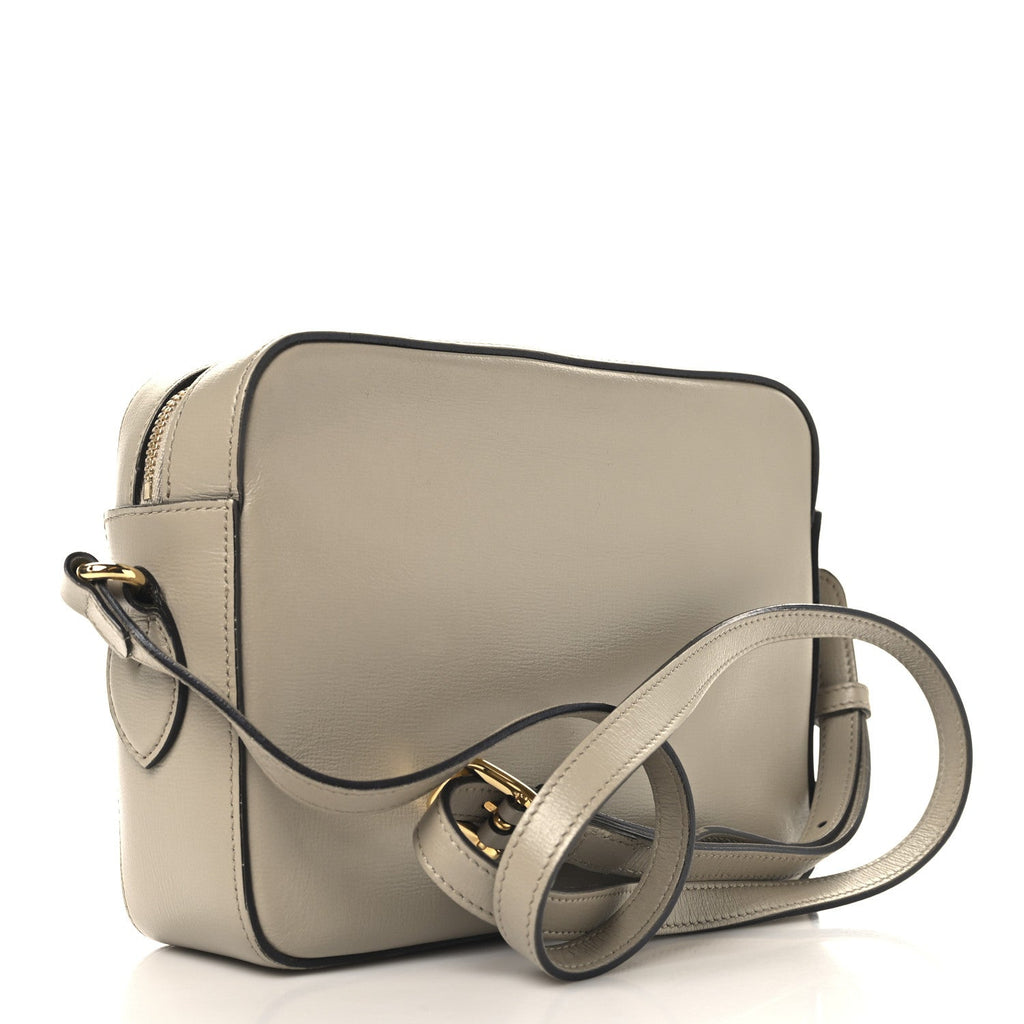 Azalea Calfskin Small Horsebit 1955 Shoulder Bag Oatmeal