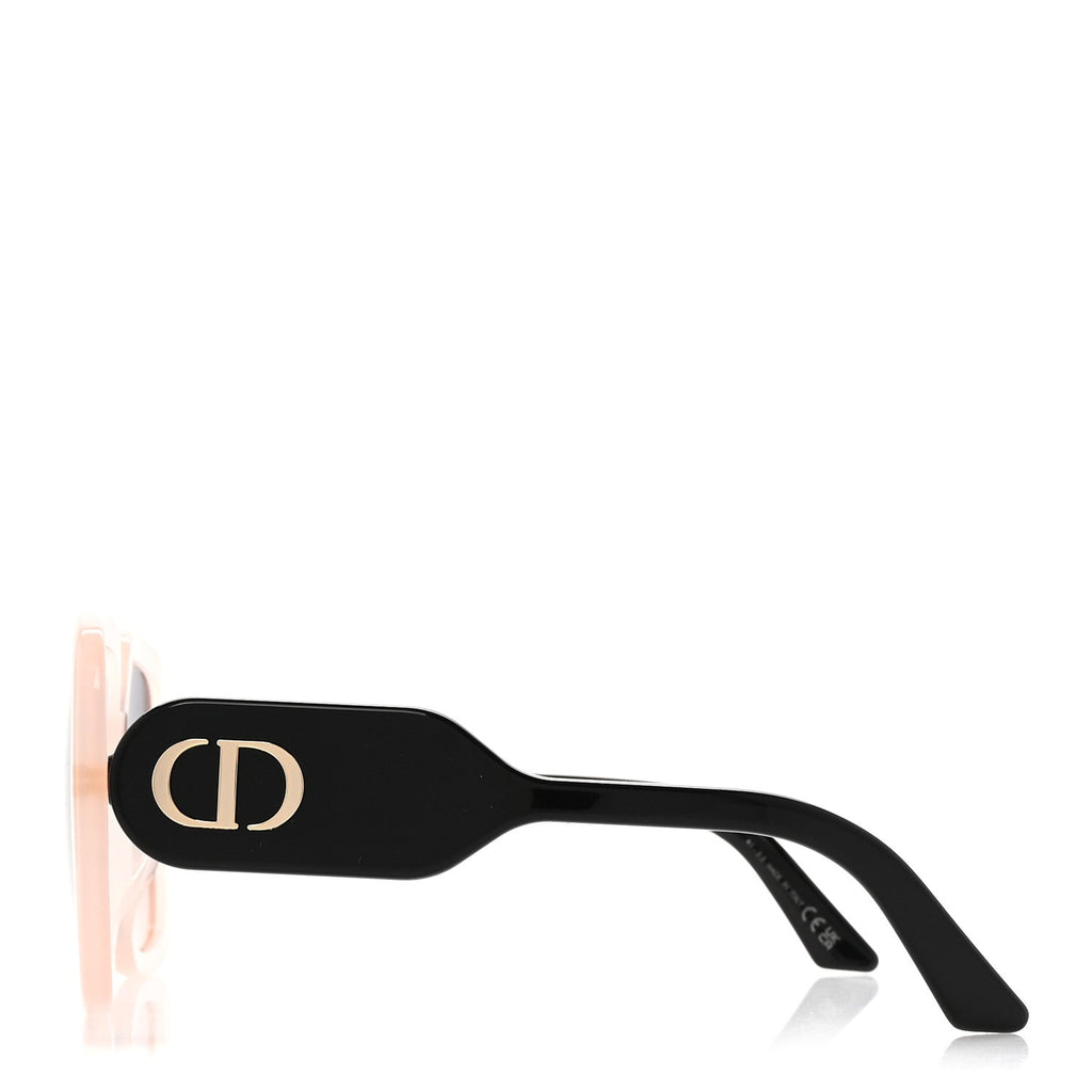 Acetate Diorbobby S2U Sunglasses Pink Black