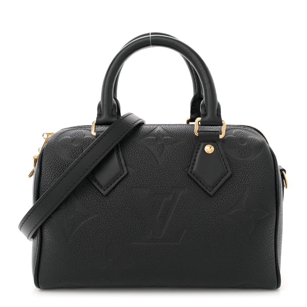 Empreinte Monogram Giant Speedy Bandouliere 20 Black