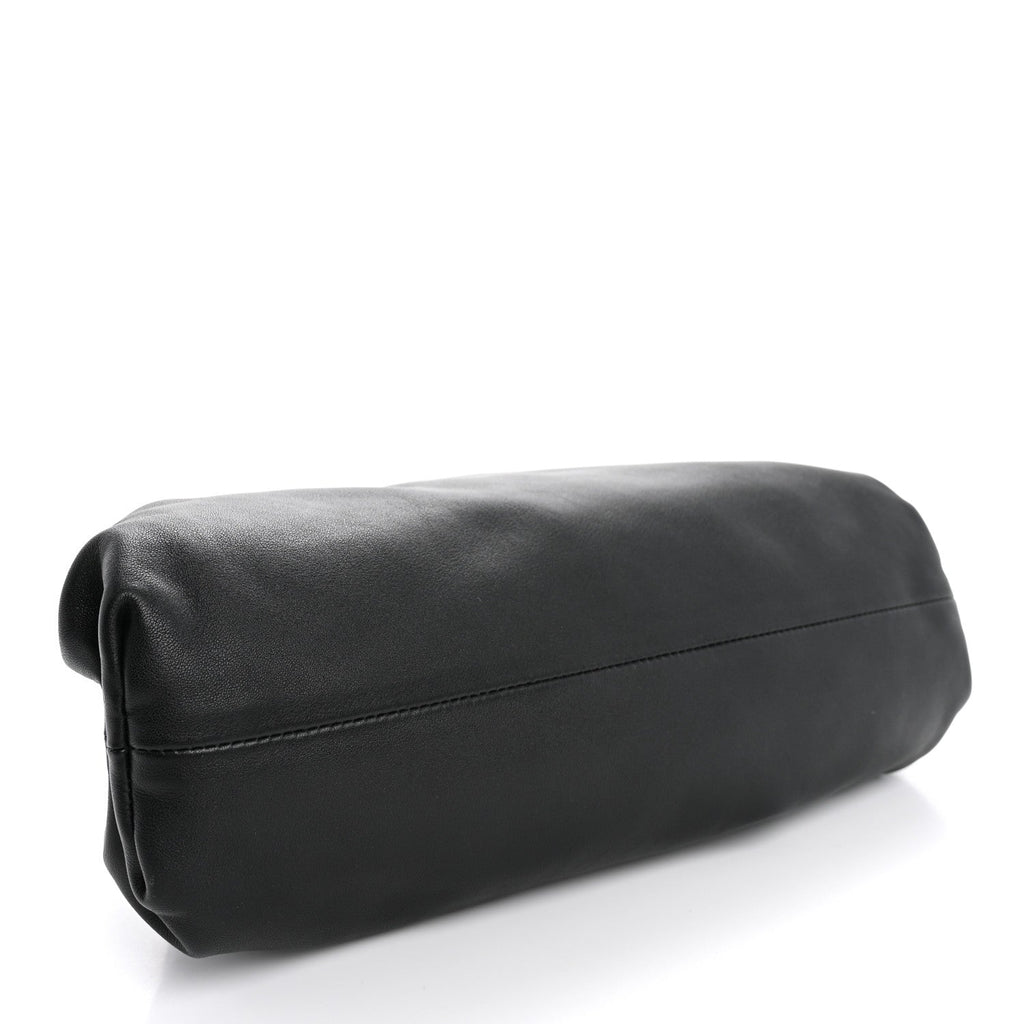 Smooth Butter Calf Teen Pouch Black