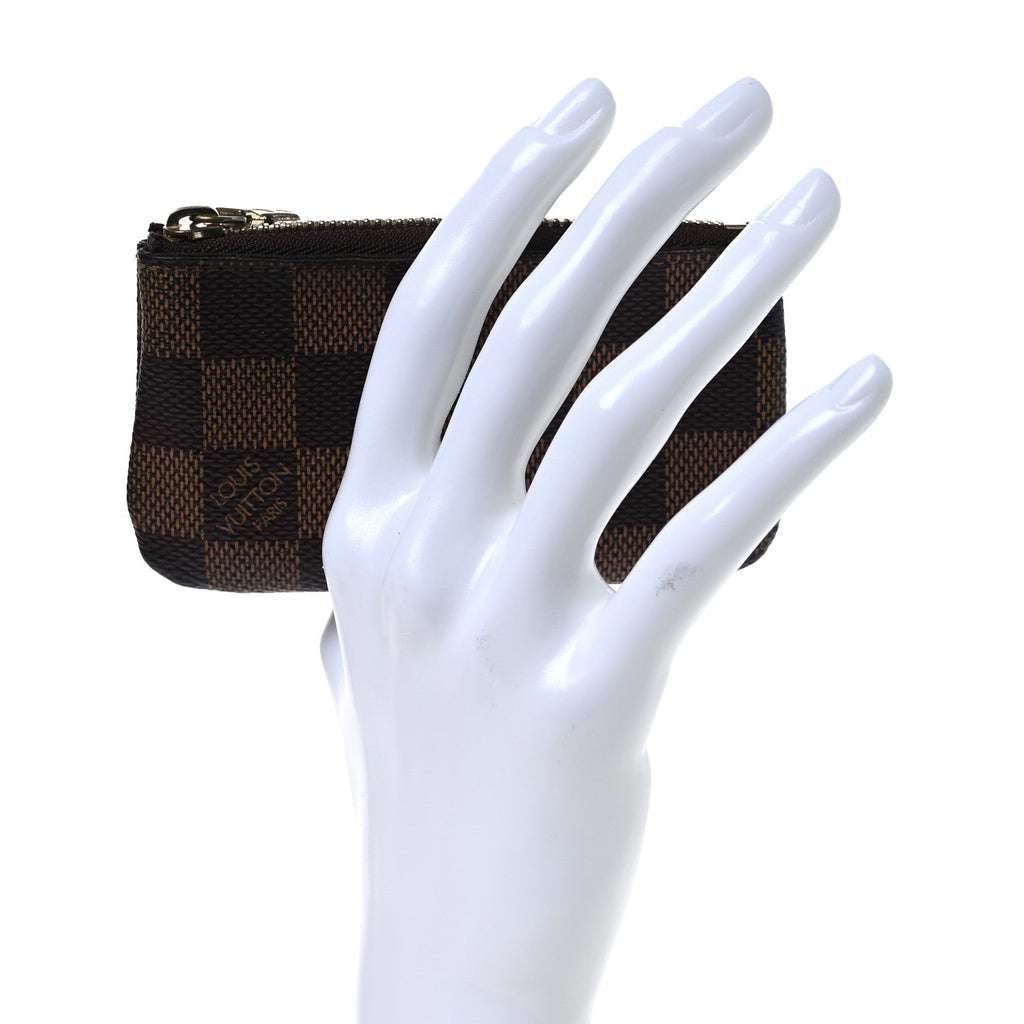 Damier Ebene Key Pouch