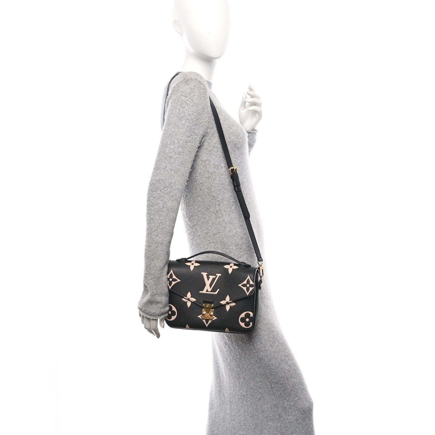 Empreinte Monogram Giant Pochette Metis Black Beige