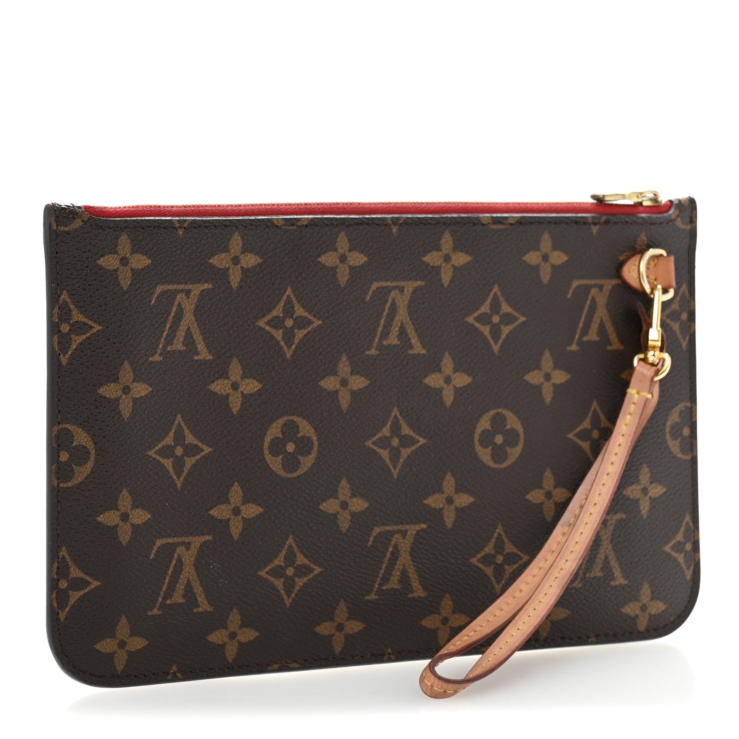Monogram Neverfull MM GM Pochette Cherry