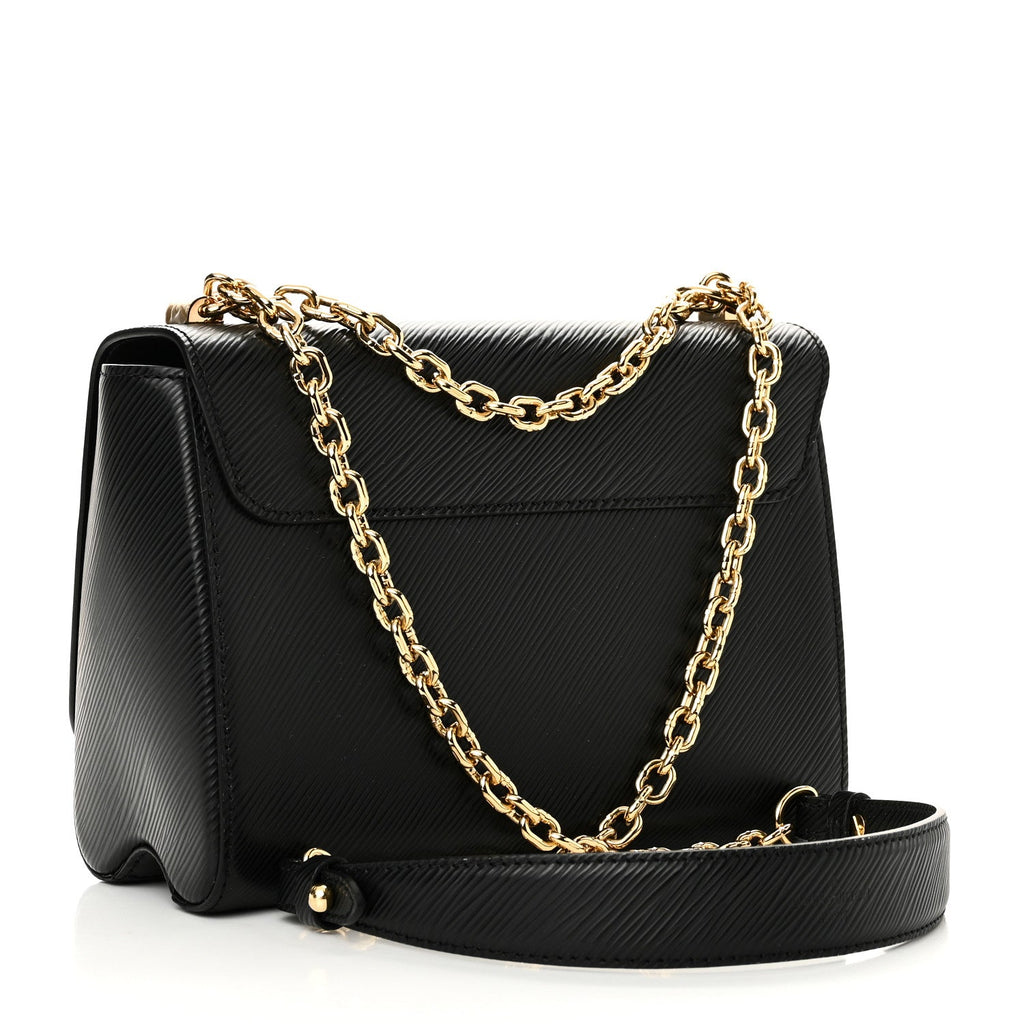 Epi Twist Shoulder Bag MM Black