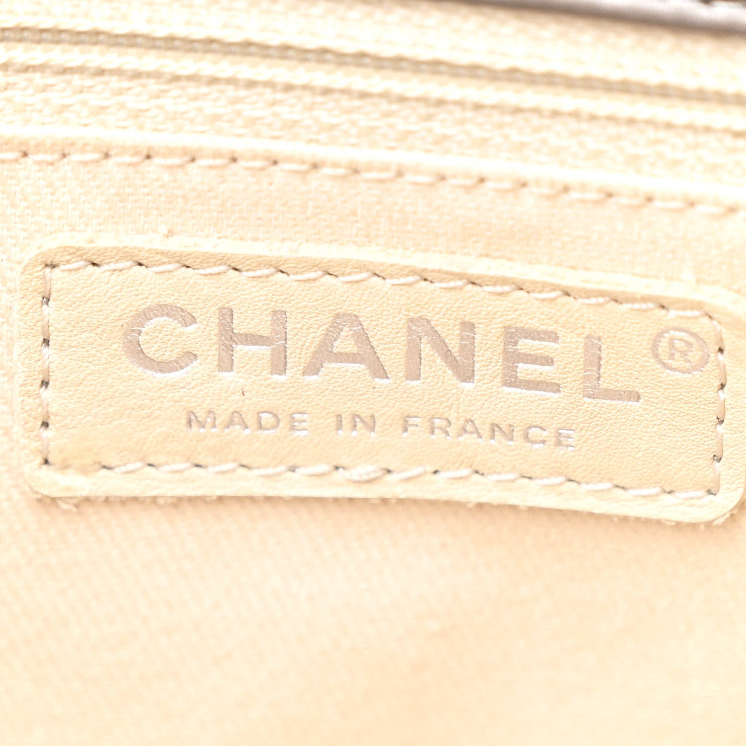 Metallic Aged Calfskin Reissue 2.55 Tote Silver
