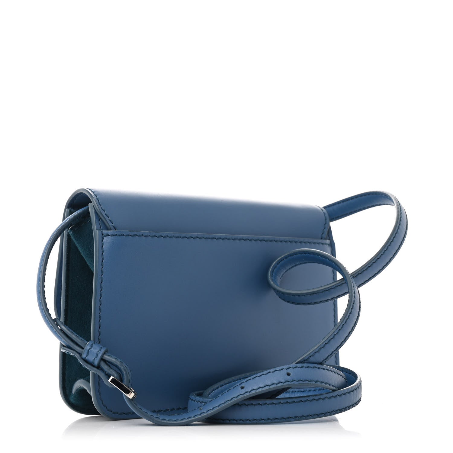 Calfskin Artemis Shoulder Bag Blue