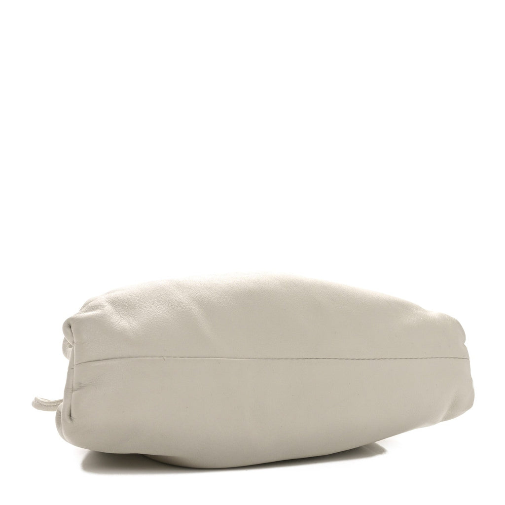 Butter Calfskin The Mini Pouch Chalk