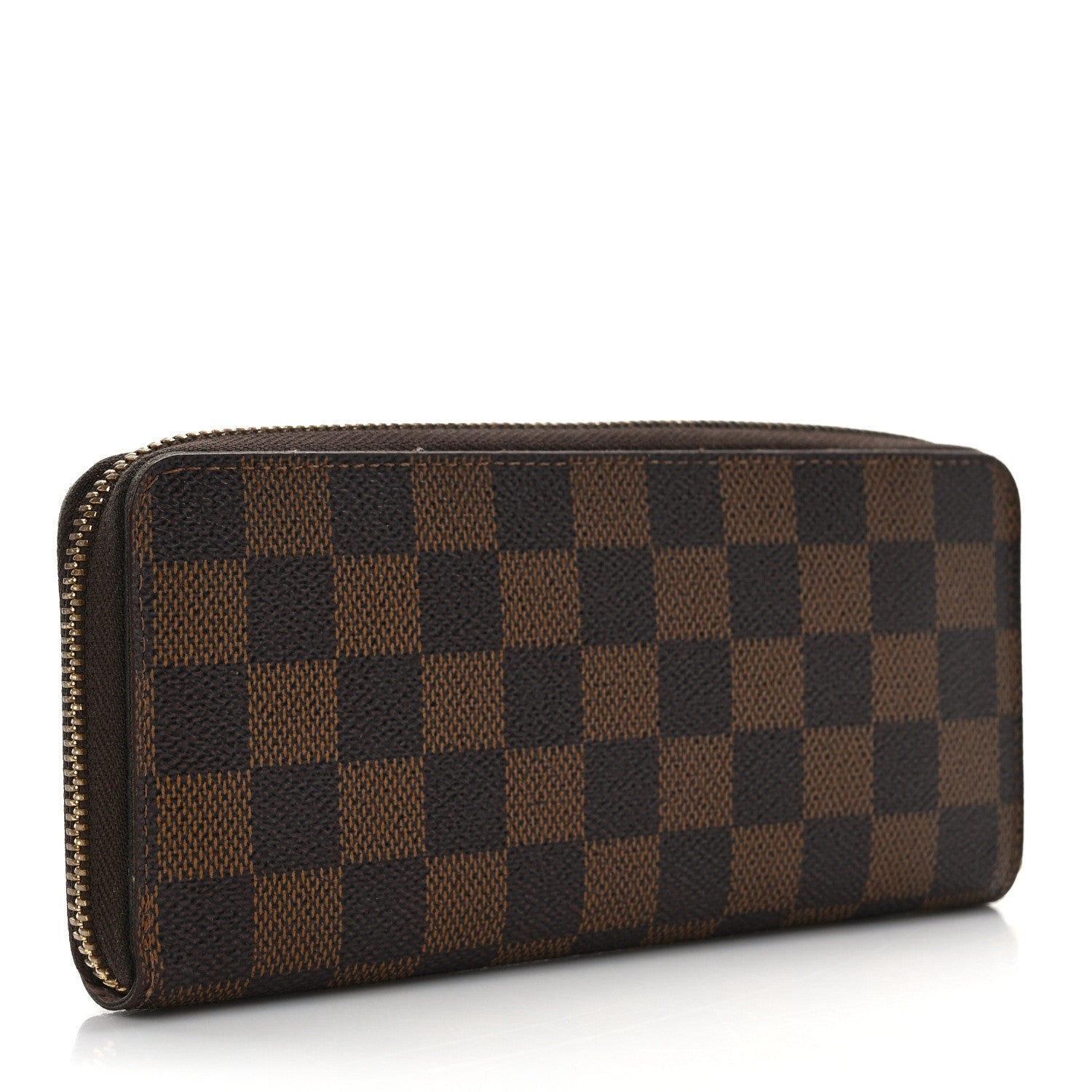 Damier Ebene Clemence Wallet Rose Ballerine