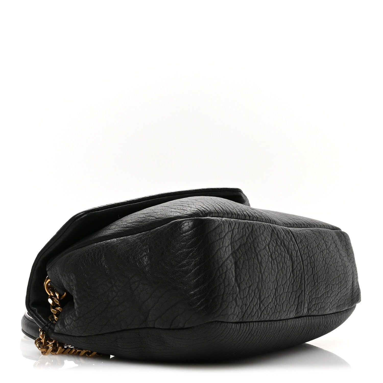 Grained Lambskin Large Calypso Black