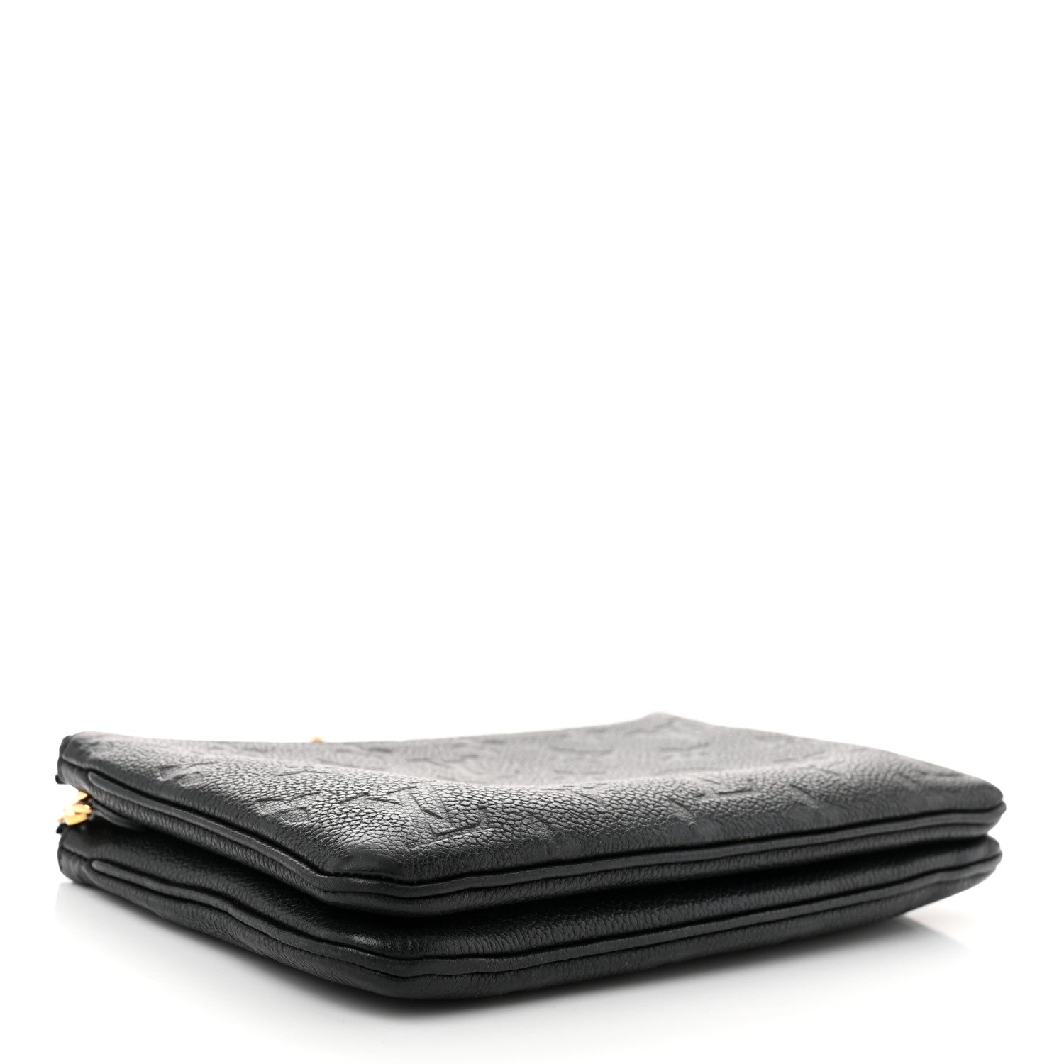 Empreinte Double Zip Pochette Black
