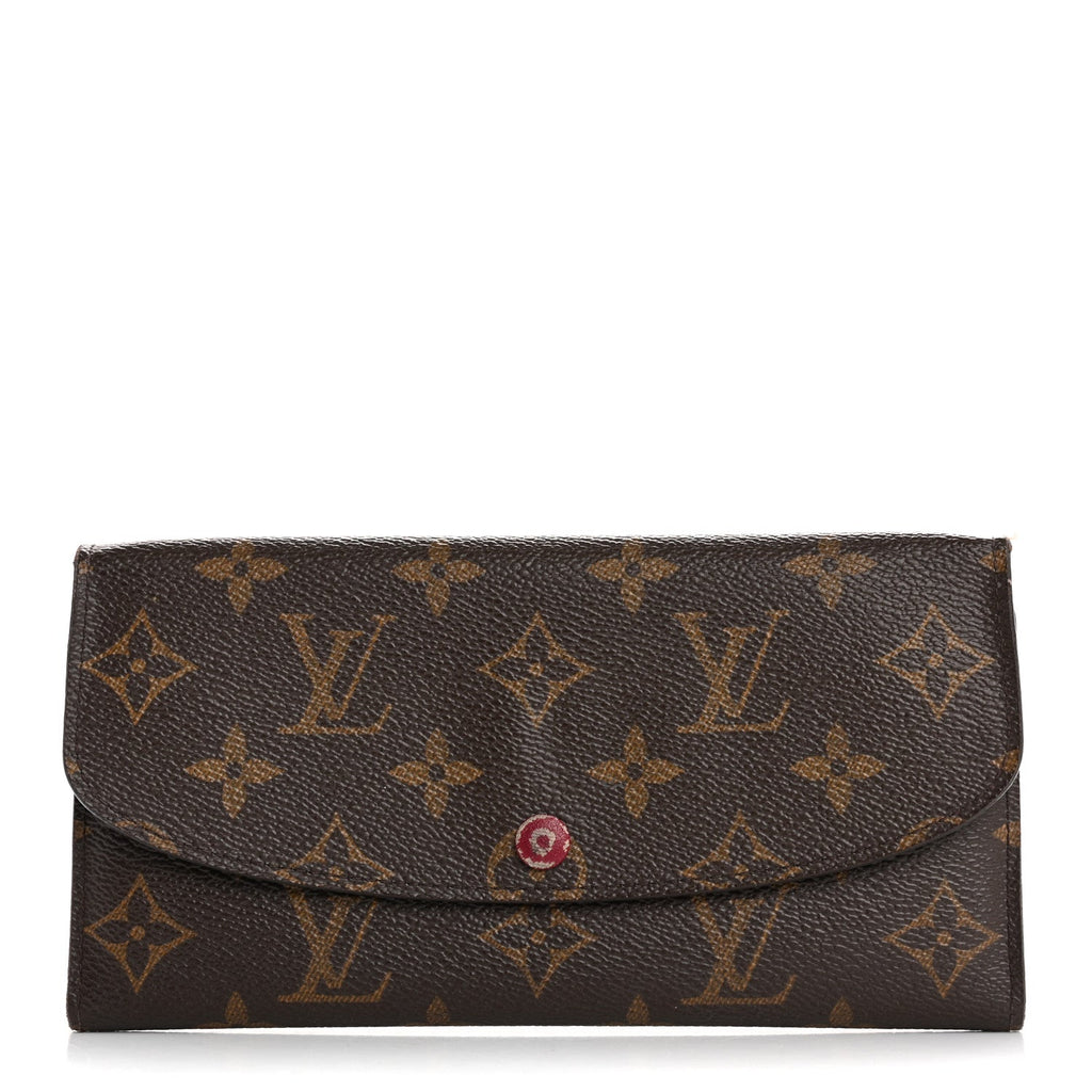 Monogram Emilie Wallet Fuchsia
