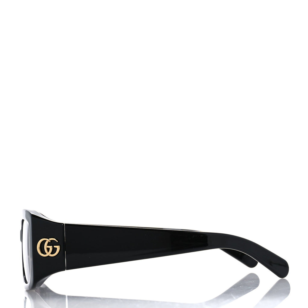 Acetate Rectangular Sunglasses GG1403S Black