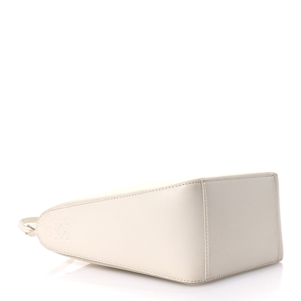 Calfskin Mini Hammock Hobo Soft White