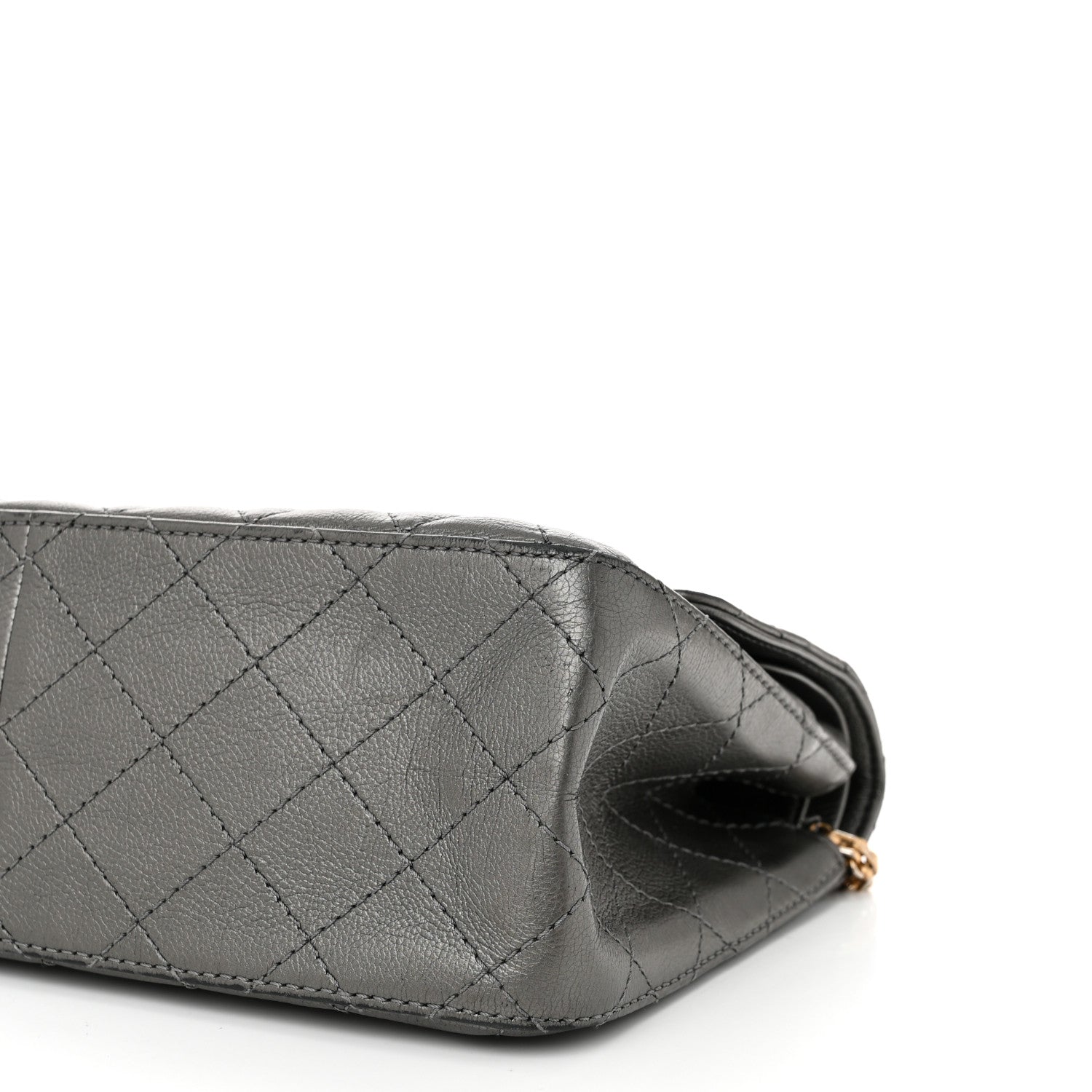 Metallic Calfskin Quilted 2.55 Reissue 226 Flap Charcoal