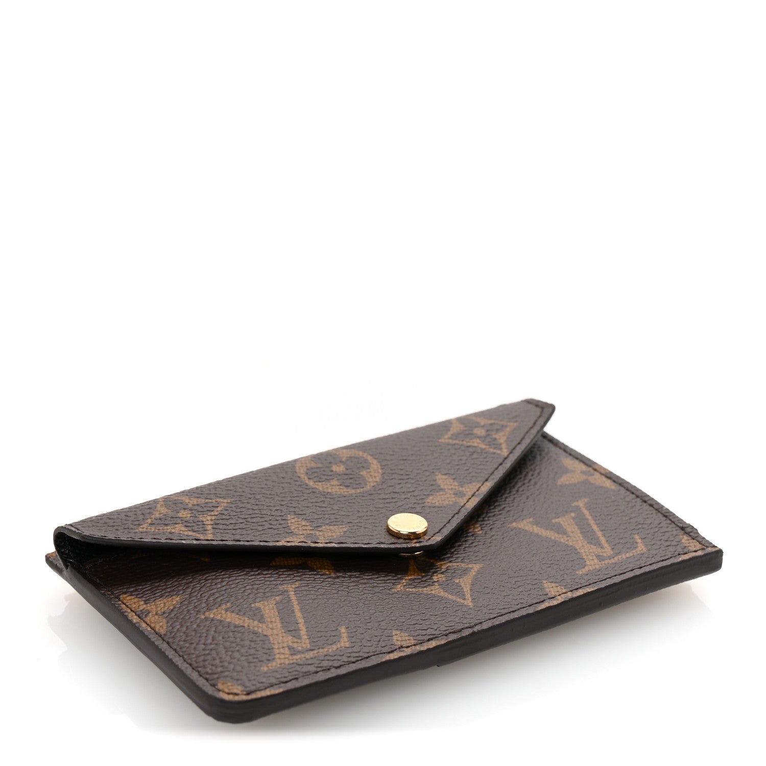 Monogram Recto Verso  Holder Black