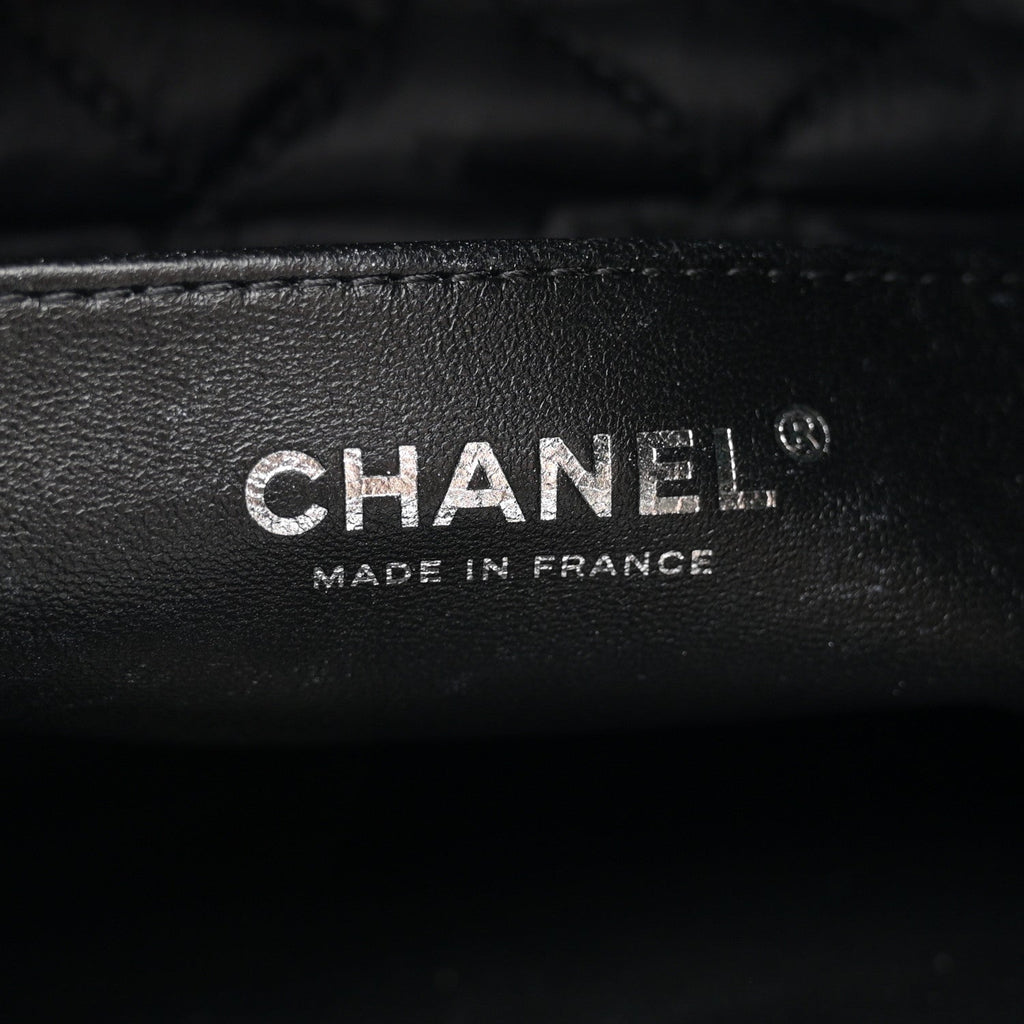 Shearling Lambskin CC Backpack Black