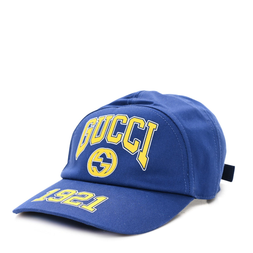 Cotton Interlocking G 1921 Baseball Hat L Blue