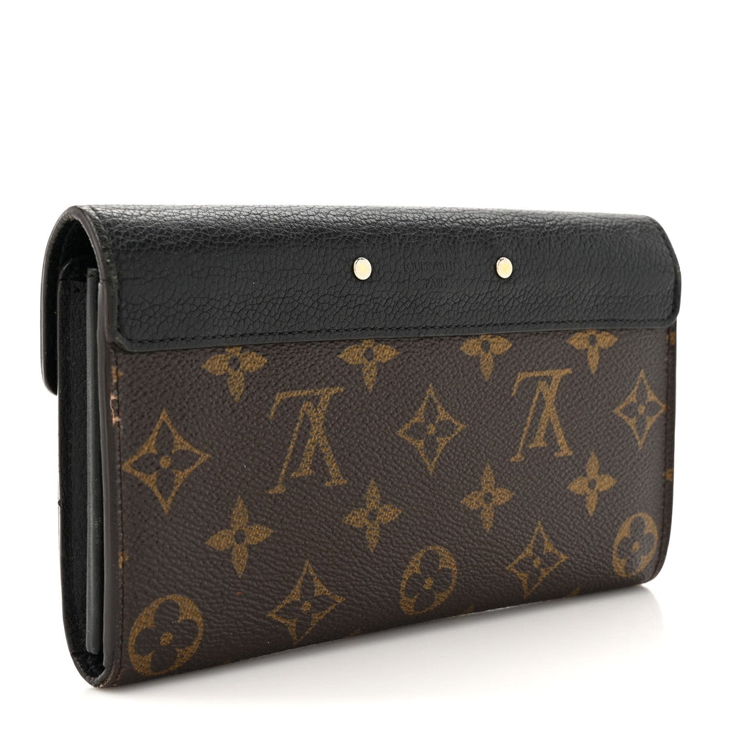 Monogram Pallas Wallet Black
