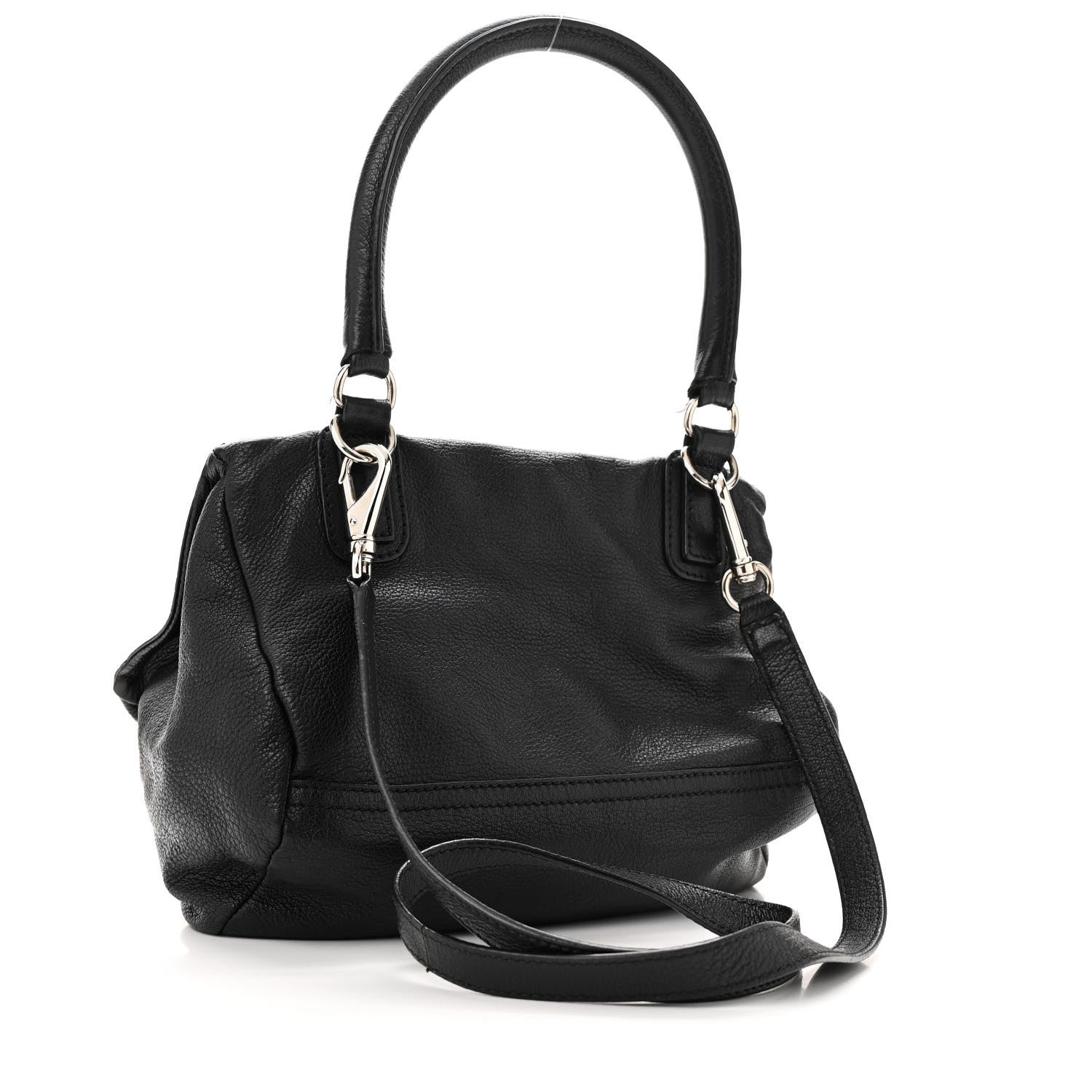 Sugar Goatskin Small Pandora Black