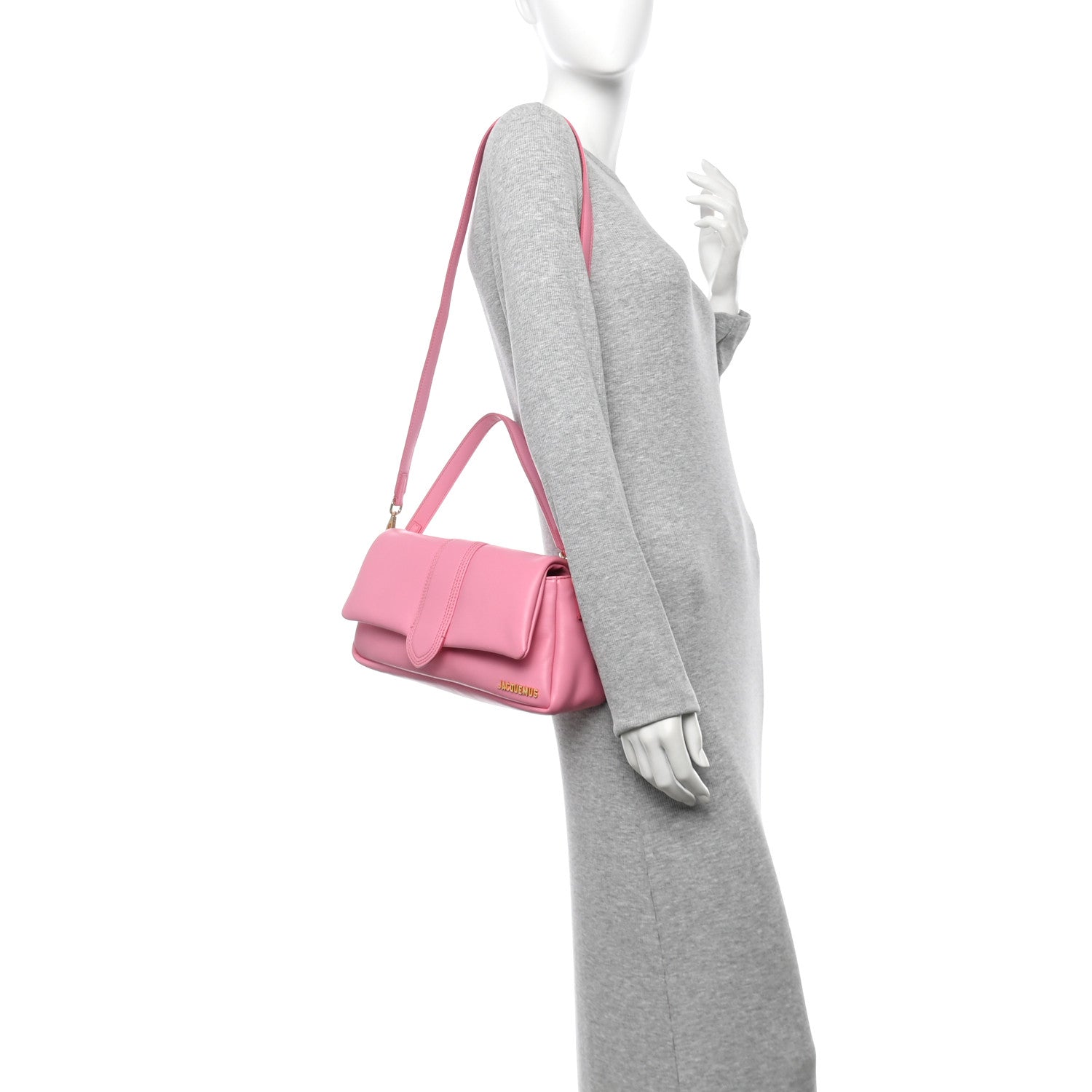 Padded Lambskin Le Petit Bambimou Neon Pink