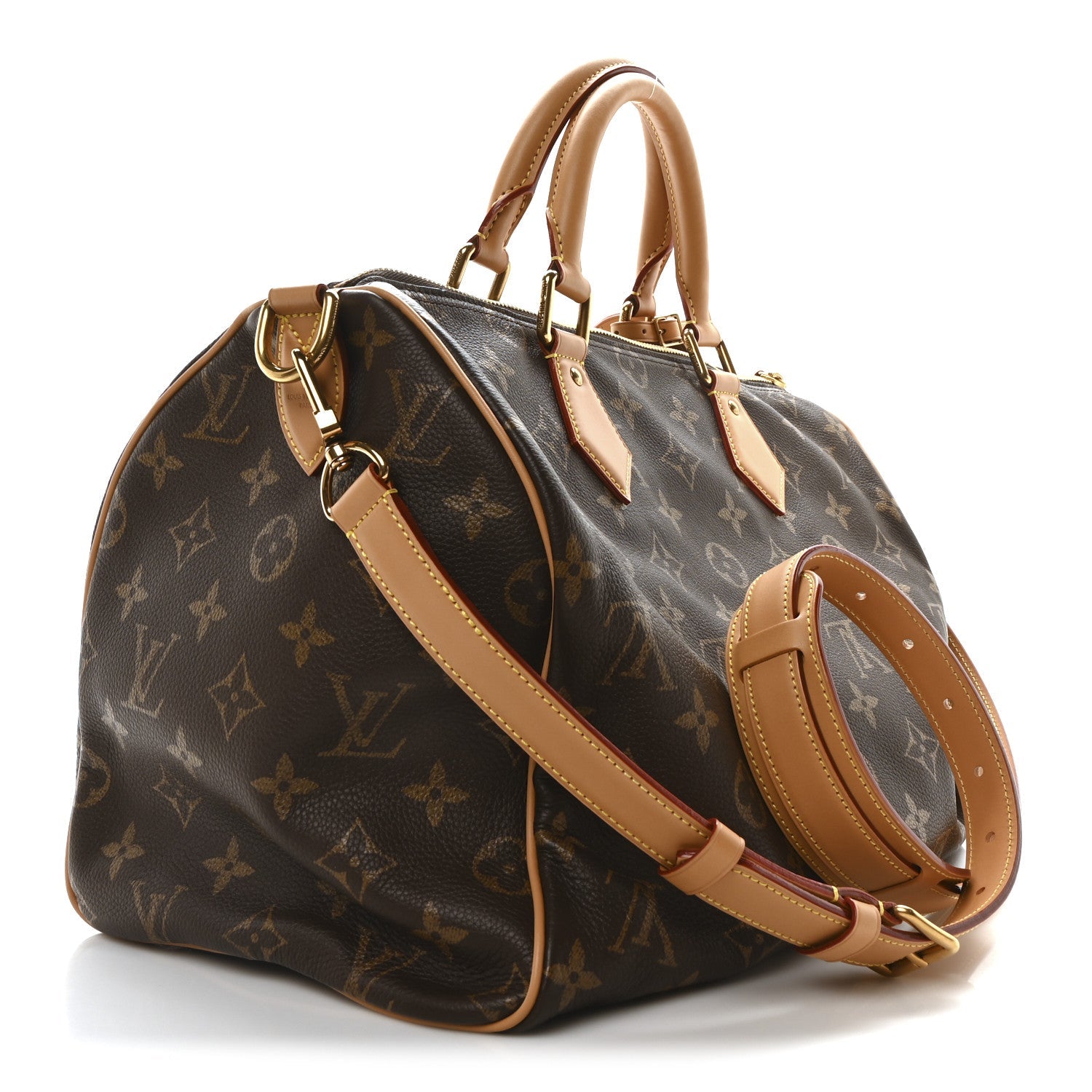 Calfskin Monogram Speedy P9 Bandouliere 40