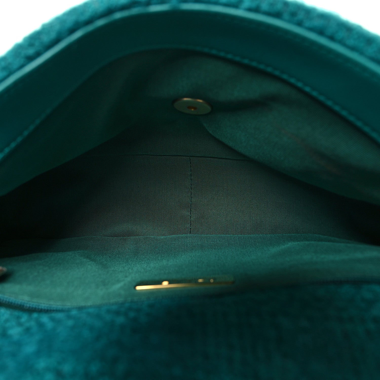 Tweed Quilted Medium Chanel 19 Flap Green