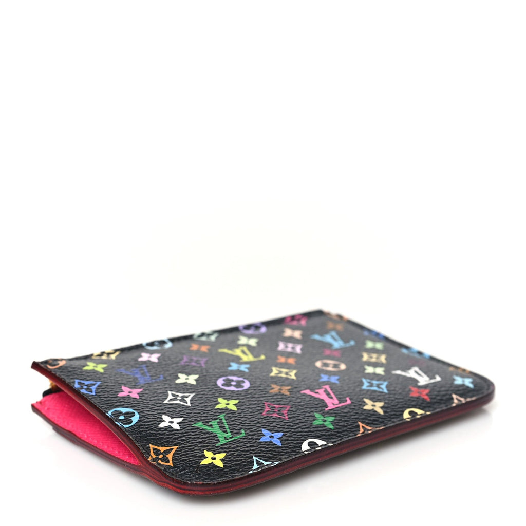 Monogram Multicolor Key Pouch Black Grenade